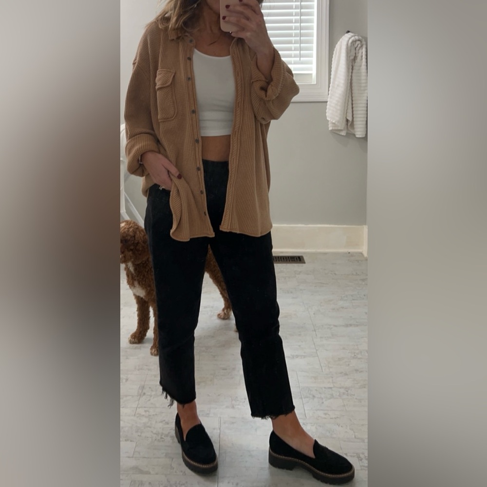 Chunky Lug Sole Loafers